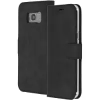 Accezz Étui de télephone Wallet pour Samsung Galaxy S8 Plus - Noir