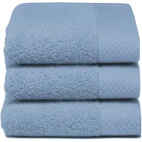 Seahorse Serviette invité Seahorse Pure Denim (Set de 3)