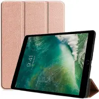 IMoshion Coque tablette Trifold Apple iPad Air 3 (2019) / Pro 10.5 (2017) - Rose Doré