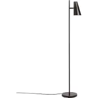 Woud Lampadaire , Noir, Salon / séjour, Métal