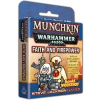 Steve Jackson Games Munchkin Warhammer 40K Faith and Firepower - Extension du jeu de cartes - ENG Edition