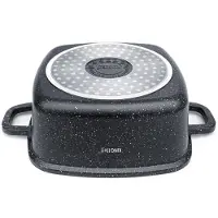 KINGHOFF Casserole Marbrée 22 cm Fonte Marbrée