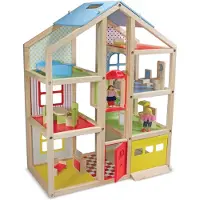 Melissa & Doug - 12462 - Maison De Poupée En Hauteur En Bois