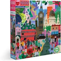 Eeboo London Life Block-Puzzle 1000 pièce(s) Art (1000 pièces)