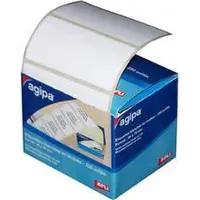 Agipa Apli-Agipa - Adhésif Permanent - Blanc - 34 X 75 Mm 250 Étiquette(S) (1 Rouleau(X) X 250 Étiquettes