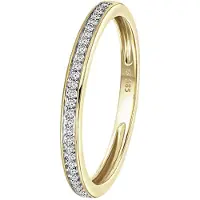 Lucardi Bague or / transparent