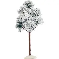 Luville Décor de Noël Pin de montagne - 23xØ10,5 cm - Vert