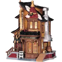 Lemax NEGOZIO CIOCCOLATA - LUCY'S CHOCOLATE SHOP COD 45052 VILLAGE PRESEPE