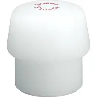 HALDER Embout massette, super plastique, dur, Ø de la tête : 30 mm