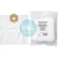 123schoon Sac d'aspirateur 5-pack - Microfleece - Taski/Wetrok/Ghilbi/Columbus/Eurosteam - Sacs 5-ply anti-allergiques