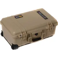 Peli Case 1510, couleur sable NF (Mallette photo, 27 l), Housse pour appareil photo, Marron, Beige