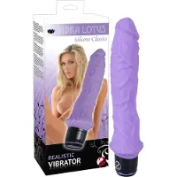 You2Toys - godemichet réaliste vibrant - silicone violet