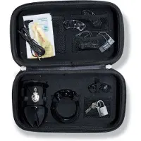 Mystim - cage pénis électrostimulation - Black Edition - PUBIC ENEMY No 1