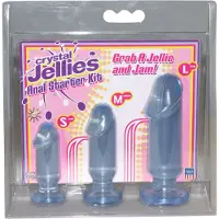 Crystal Jellies Kit de Démarrage Anal - Transparent