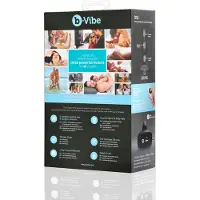 B-Vibe trio - Vibromasseur anal 3 moteurs (noir)