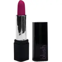 Blush - mini vibromasseur rouge à lèvres waterproof - noir rose