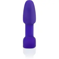 B-Vibe Rimming - Vibromasseur anal perlé rotatif (violet)