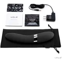 LELO Elise 2 - vibromasseur élégant - silicone noir