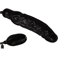 You2Toys - plug anal gonflable latex - noir (grand)