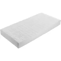 Ergoline Matelas en mousse froide - 90x200 cm - Epaisseur du matelas 18 cm - Confort de couchage moyen -