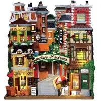 Lemax scalinata PARIS - PARISIEN ESCALIER COD 25402 VILLAGE CRIB