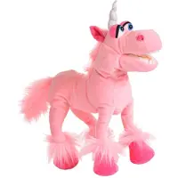 Living puppets Licorne rose -