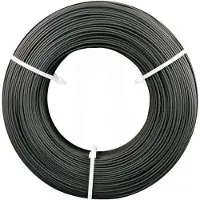 Fiberlogy Filament Easy PLA Recharge Graphite 1,75 mm 0,85 kg (PLA, 1.75 mm, 850 g), Filament 3D, Noir