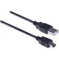 Ewent EW9627 Mini USB Connection Cable 1.8m A-mini B 5P