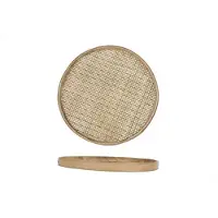 Cosy@home Plateau Bambou D46xh3,5cm