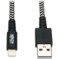 Tripp Lite Heavy Duty Lightning to USB Sync/Charging Cable Apple iPhone iPad 10ft