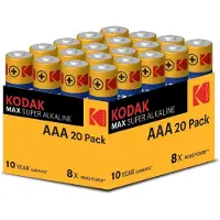 Kodak Pile alcaline Max Aaa Lr6 20 unités Bleu Bleu One Size