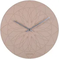 Karlsson - Horloge murale Fairytale - Polyrésine brun sable - Ø35cm