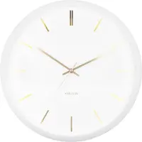 Karlsson - Horloge murale Globe - Blanc