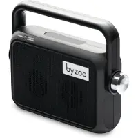 Byzoo Draadloze TV Speaker WTVS01 (8 h), Enceinte Bluetooth, Noir