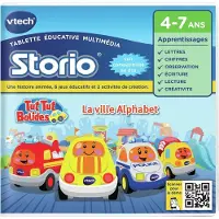 JEU STORIO - TUT TUT BOLIDES LA VILLE ALPHABET