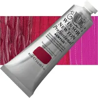 Taidepiste Tube de peinture acrylique professionnelle de 60 ml (2 oz) Magenta quinacridone