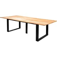 Yoi Table de Jardin Yoi Kaihou Black Teak 300 x 100 cm