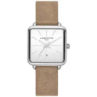 Liebeskind berlin Montre à affichage analogique brocart / argent / blanc