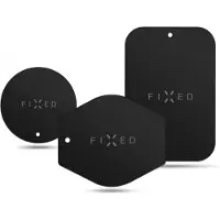 FIXED Plaques d'icônes, Support pour smartphone, Noir