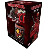 Pyramid Int. Zestaw upominkowy Deadpool - Kubek, breloczek i podkładka w pudełku