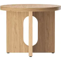 Audo Copenhagen Androgyne Table d'Appoint Ø50 Natural Oak | Natural Oak
