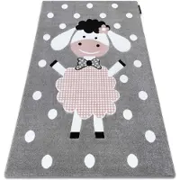 Rugsx Tapis PETIT DOLLY mouton gris 180x270 cm