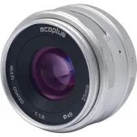 Mcoplus 35mm F1.6 Micro 4/3 Argent