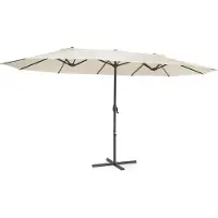 Blumfeldt Twin Peaks Parasol polyester UV 50 hydrofuge crème