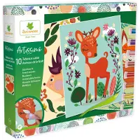 Sycomore Artissimo Planches de sable pour enfants Animaux de la forêt