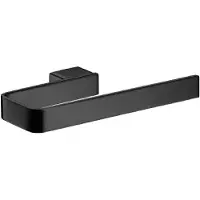 Emco Anneau porte-serviette LOFT fixe, ouvert à droite noir