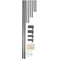 BabyDan Rallonge barrière de sécurité Extend-A-Gate Blanc 14 cm Métal