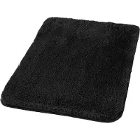 Kleine wolke Tapis de bain Relax 60x100 cm Noir