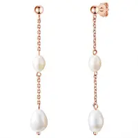 Valero Pearls Boucles d'oreilles or rose