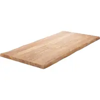 DELIFE Plateau-de-table-à-manger Edge 180x90cm XL acacia nature Live-Edge